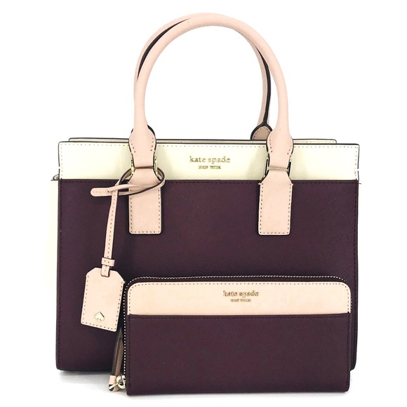 kate spade Handbags - 2PCS Kate Spade Medium Cameron Satchel Wallet Set